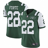 Nike New York Jets #22 Matt Forte Green Team Color NFL Vapor Untouchable Limited Jersey,baseball caps,new era cap wholesale,wholesale hats